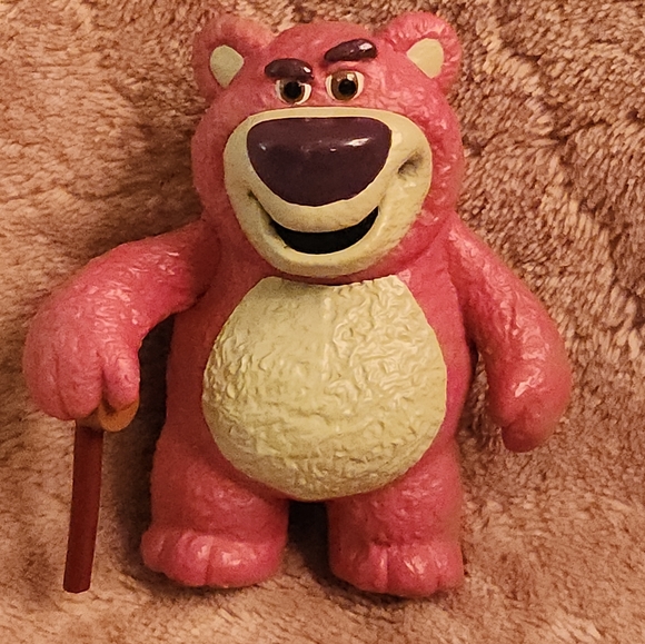Lots-o'-Huggin' the Pink Bear Toy Story 3 Disney Pixar 3” Action Figure PVC Toy - Picture 1 of 9